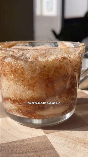 Snickerdoodle Mug Cake Ready in 1 Minute #mugcake #snickerdoodle #snickerdoodlecookie
