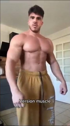 man muscle morph
