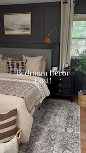I always get asked what was the total cost of my primary bedroom makeover but I never know the answer. Here is the cost breakdown for my bedroom’s decor. Would you spend that much? Please let me know if you need a link for any of these items. I’m happy to share them. Bedroom ideas, guest bedroom, primary bedroom, owner’s suite, bedroom makeover, moody bedroom, neutral bedroom, diy projects | Theedgewoodhome