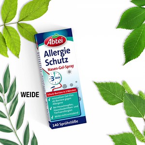 16 reactions | Allergiezeit : Nase kitzelt, Nase läuft, Nase ist verstopft, Nase, Nase, Nase …  Für all diejenigen unter euch, die noch nicht unser Abtei Allergie Schutz Nasen Gel-Spray entdeckt haben: ➡️ Der innovative Gel-Film wirkt wie eine schützende Barriere gegen Allergene und Pollen - aktiv in nur 3 Minuten⏰. https://www.amazon.de/dp/B01DPM9EPG . | Abtei | Facebook