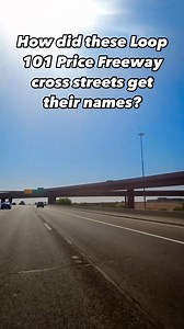 How did Loop 101 Price Freeway cross streets like Ray, Warner, Elliot, Baseline and others get their names? We have the answers! ▪️ Chandler Boulevard: Chandler Boulevard is named after the City of Chandler. The city is named after Dr. Alexander John Chandler (known as A.J. Chandler), who founded the town site in 1912. He was the Arizona territory’s first state veterinarian. ▪️ Ray Road: Ray Road is named for Milton and Gwen Ray. Milton’s family owned a farm between Gilbert and Cooper Roads. Gwe