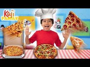 Ryan's Ultimate Pizza Party!! 🍕🍕 Making, Tasting, and Playing with Pizza! - Videos For Kids
