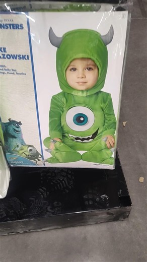 🩵💚 Monsters Inc. Sulley Mike Baby Disney Costumes Spirit Halloween 2026 #shorts #viral #trend #fyp