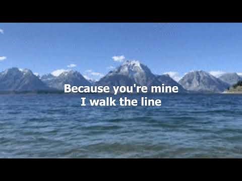 I Walk The Line by Johnny Cash (with lyrics)