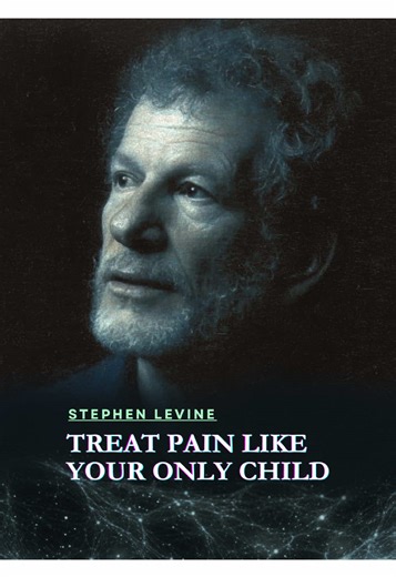 When we suffer, we often try to cope with it rather than look it in the eye with love. A reminder like this might not heal everything, but it can help. Treat what is in pain within you with the same mercy and care you would give a child. If you want to go deeper into the nature of consciousness and direct experience, I examine these questions in depth in my book “Seeing Through the Forest of Consciousness” -Link in bio. Source: Stephen Levine (1937–2016), Conscious Living, Conscious Dying — Thin