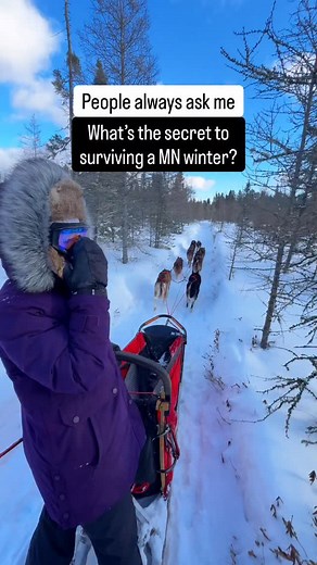 26 reactions | The real secret to surviving a Minnesota winter?...