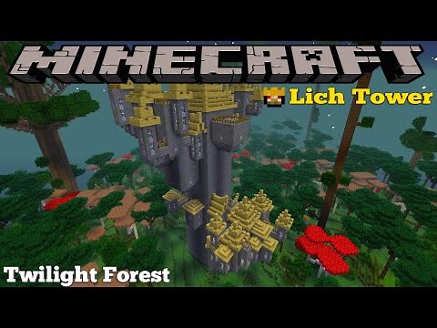TWILIGHT FOREST MOD - LICH TOWER - MINECRAFT 1.16.5 (MOD SHOWCASE)