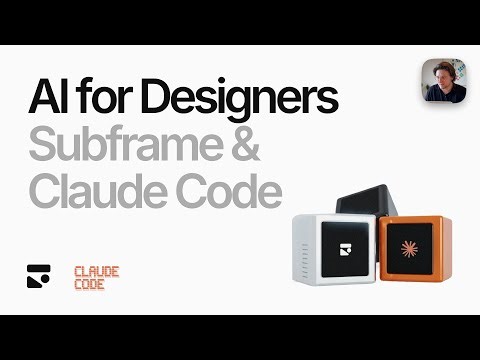 Design to code with Subframe + Claude Code MCP
