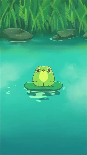 Just a little frog in a big pond 🍀 | Relaxing Lo-Fi Animation