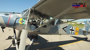 Getting to know the pilots: Levi B. Noguess flying in his 3/4 scale replica Storch | National STOL Series