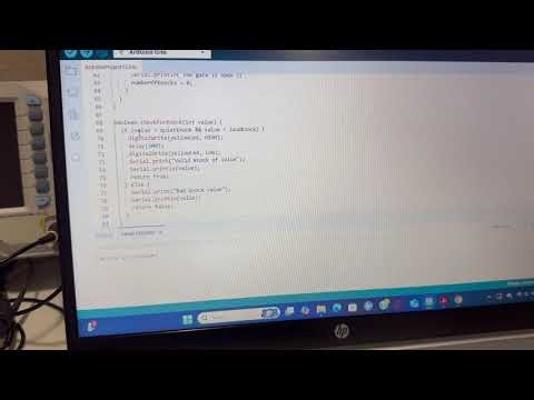 Arduino Projects Book #12 (Knock Lock)
