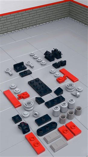 Ferrari F40 Twin-Turbo V8 Engine ⚙️ LEGO Build