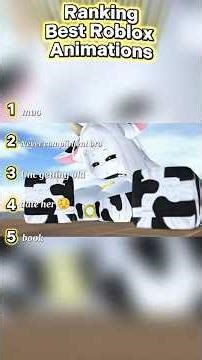 Ranking The Best Roblox Animations pt.8 #fyp #roblox #animation