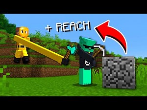 Minecraft Manhunt, but Hunters Mining Increases my Reach