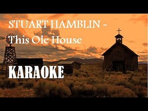 This Ole House - Karaoke (with background vocals)