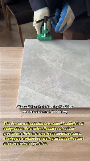 Manual Handheld Scoring Tool For Precise Ceramic Tile Cutting