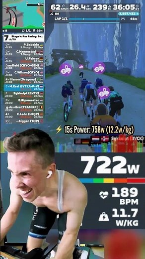 PERFECT Sprint Timing – Zwift PAS Racing Series (Stage 4) #zwift