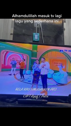 Karya Sederhana Arief: Lagu Rela Kau Tinggalkan Aku