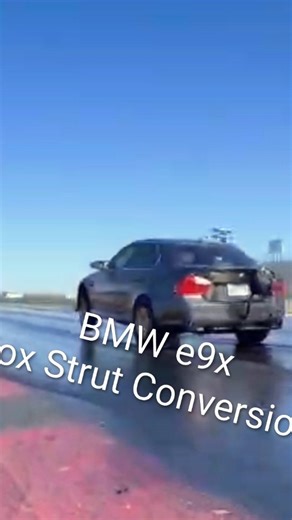 lse9x.com | Fox strut front end designed specifically for LS-swapped E9X cars chasing 60-foot. Available on lse9x.com #LSE9X #BMWDrag #LSSwap... | Instagram