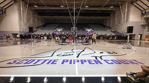There’s no place like home. 💜 We're excited to welcome back UCA legend and NBA Hall of Famer Scottie Pippen and introduced the new Scottie Pippen Court at the Farris Center. | University of Central Arkansas