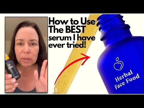 Herbal Face Food - The Best Face Serum - How to Use It and How to Buy It