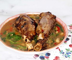 Air Fryer Lamb Shanks