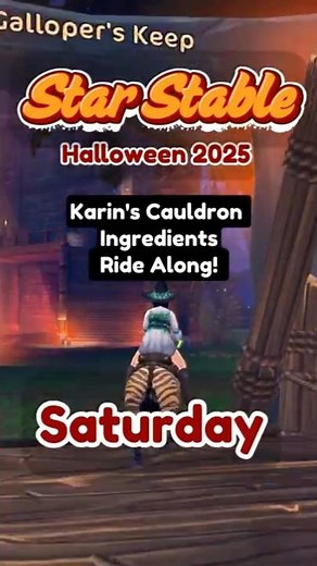 All Cauldron Ingredients in Galloper’s Keep 🎃Saturday🎃 Star Stable Online Halloween 2025