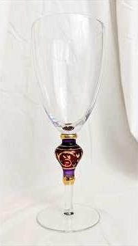 Gorgeous Celebration Goblets, Possibly by Artland, Shorts #celebration #wine