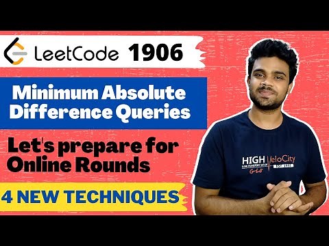 Leetcode Solutions | 1906. Minimum Absolute Difference Queries