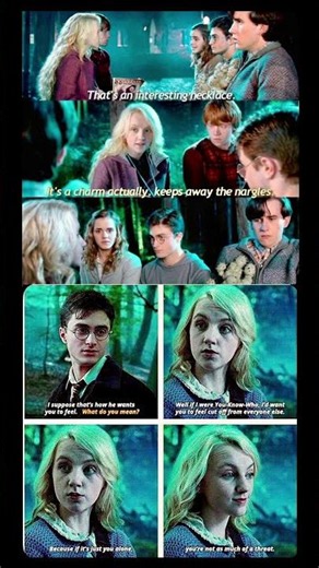 Luna Lovegood Was Right All Along ✨ | Most Underrated Wisdom in Harry Potter #shorts #harrypotter
