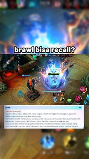 can recall-recall in brawl 😂 #mlbb