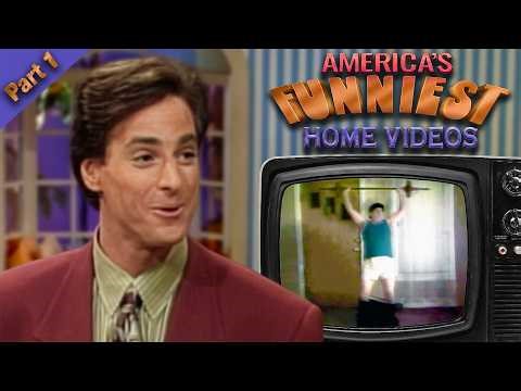 AFV Full Episode: Season 1 Episode 4 (1990) Part 1 | America's Funniest Home Videos | Bob Saget
