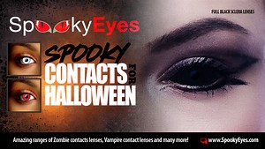 Take A Look At These Spooky Contacts For Halloween