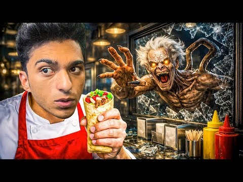 عبده ماندو رجع الي كشك الشاورما عشان يختمها بالكامل 😱 | shawarma kiosk