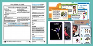 Foundation PE (Reception) - Dance - Dance Till You Drop Lesson Pack 6: Dancing Stars