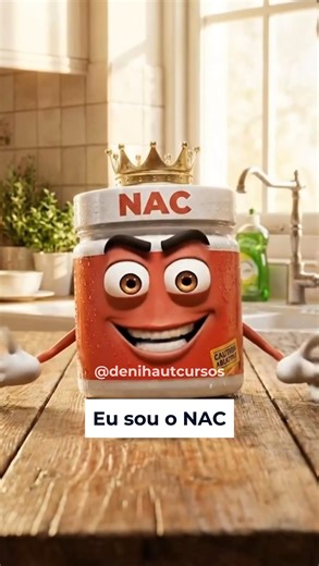 Deni Haut Cursos em Estética on Instagram: "Detox não é moda. É bioquímica. Quando falo de estratégia de detoxificação na prática clínica, não estou falando de sucos “milagrosos”, e sim de suporte real às vias metabólicas hepáticas. A N-acetilcisteína (NAC) é uma das ferramentas mais interessantes nesse contexto. A NAC é precursora direta da glutationa — o principal antioxidante intracelular do organismo. Ao aumentar a disponibilidade de glutationa, ela: – modula o estresse oxidativo – auxilia