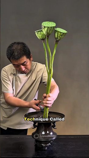 Ancient Japanese Flower Technique! 🤯