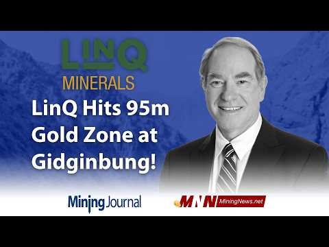 LinQ Hits 95m Gold Zone at Gidginbung!