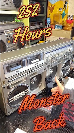 252 hours monster back #boombox #funky #gf777