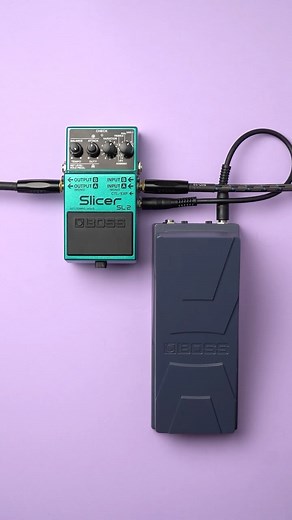 BOSS on Instagram: "The SL-2 Slicer is an advanced BOSS compact pedal that 'slices' your signal into different rhythmic patterns. With virtually limitless possibilities, musicians can personalize sounds in mono or stereo that make performances shine with originality. Attach an expression pedal to dynamically control Duty, Attack, Tempo, and Balance parameters. You can also sync Tempo automatically via MIDI or adjust it on the fly using the tap tempo function. #BOSS #BOSSPedals #BOSSSL2 #SL2 #Sli