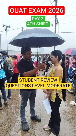 OUAT EXAM 4TH SHIFT STUDENT REVIEW QUESTIONS LEVEL MODERATE#ouat2026