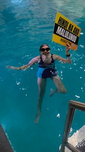 1session lang may progress na! #swimminglessons #adultswimlessons #swimcentral | Teacher Girl