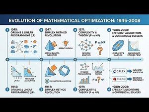 数理最適化（Mathematical Optimization）の歴史的発展