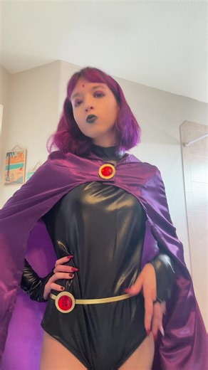 Raven cosplay so tuff #raventt #raventeentitans #ravencosplay #cosplay #raventtcosplay