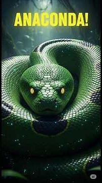 😱 World’s Biggest Snake – The ANACONDA! 🐍