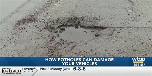 What potholes can do to your vehicles