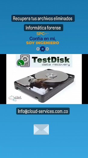 #tecnologia #testdisk #forense #recuperacion