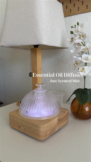 Love that I can have my essential oil diffuser on without worrying about my kids messing with it and starting a fire . . . #essentialoildiffuser #oildiffuser #oildiffusers #homeessentials #househacks