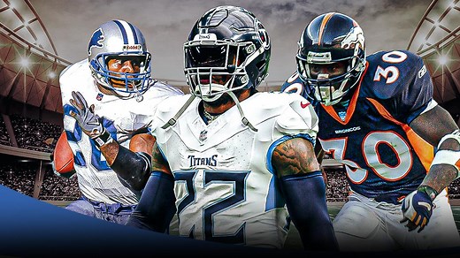 Every 2,000 yard rushing season in NFL history