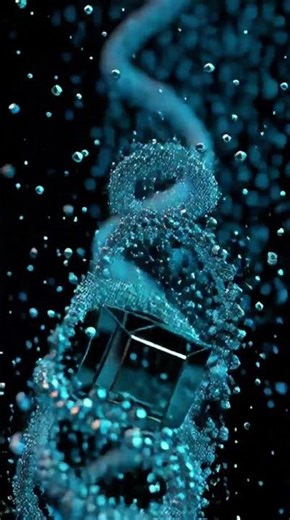 Impossible Chrome Cube Disintegrates and Reforms in 4K CGI